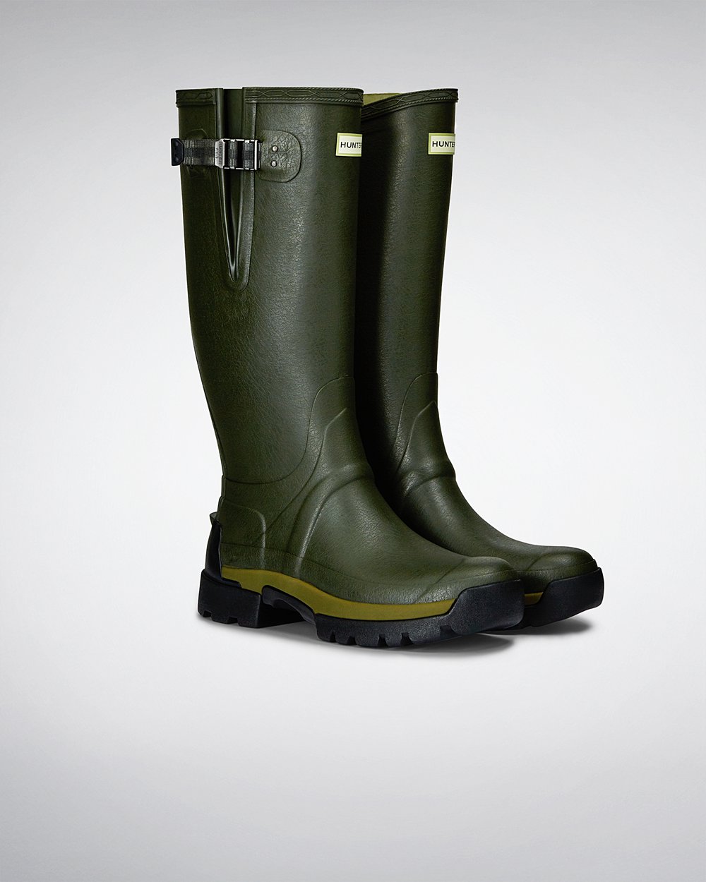 Botas De Altas Balmoral Bamboo Carbon Hunter Hombre - Verde Oscuro Oliva - 042937SPT